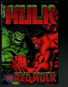 HULK Vol. # 1 Red Hulk Marvel Comic Book HARDCOVER Graphic Novel J402