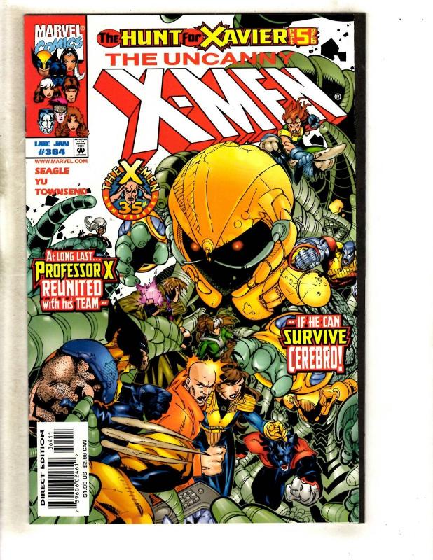 7 Uncanny X-Men Marvel Comic Books # 361 362 363 364 365 366 367 Wolverine CR55