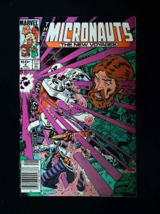 Micronauts The New Voyages #4  Marvel Comics 1985 Vf+ Newsstand