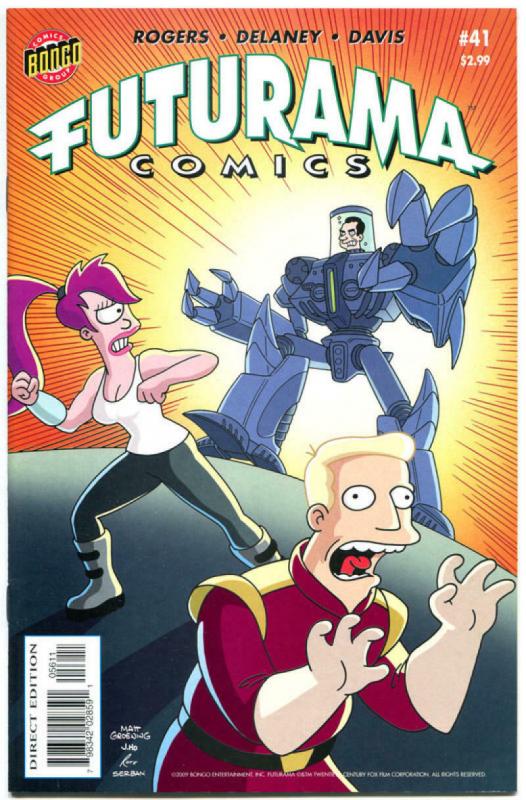 FUTURAMA #39 40 41, VF/NM, Bongo, Fry, Bender, Leela, 2000,Professor Farnsworth