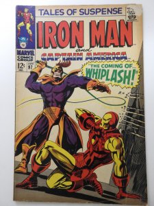 Tales of Suspense #97  (1968) 1st Appearance of Whiplash! Sharp VG- Condition!