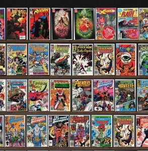 Huge Lot 140+ Comics with Fantastic Four, West Coast Avengers & More!