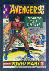 Avengers (1963) #21 FN (6.0) Don Heck 1st App Power Man Jack Kirby Cover