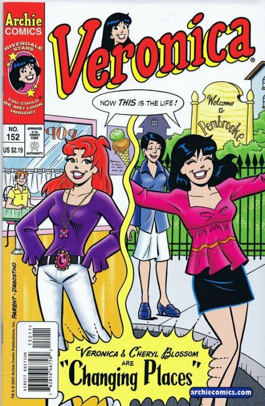 Veronica #152 ORIGINAL Vintage 2004 Archie Comics GGA Good Girl Art