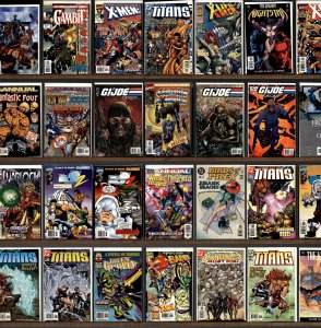 Huge Lot 130+ Comics with The Titans, Nightwing, G.I. Joe: Origins & More!