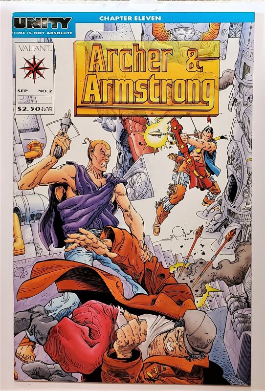 Archer & Armstrong #2 (Sept 1992 Valiant) NM-