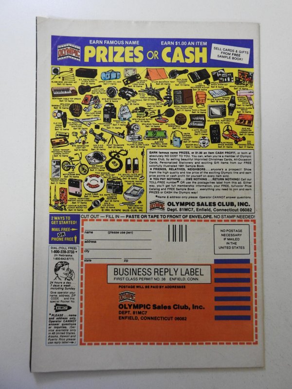 Thor #312 (1981) VG/FN Condition! rust on bottom staple