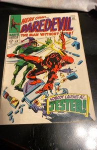 Daredevil #42 (1968)the Jester appears