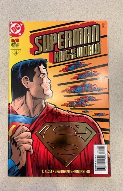 Superman: King of the World (1999) Direct Edition w/ Gold Foil Walt Simonson