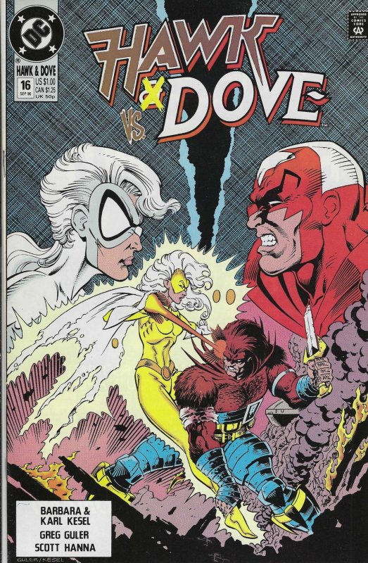 Hawk and Dove #16 (1990)