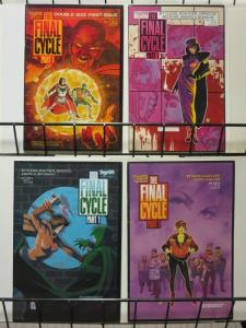 FINAL CYCLE (1987 DRAGONS TEETH) 1-4  the complete set!