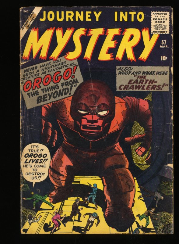 Journey Into Mystery #57 GD+ 2.5