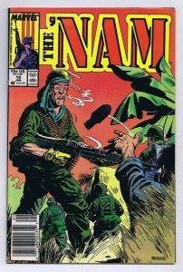 The Nam #14 ORIGINAL Vintage 1988 Marvel Comics