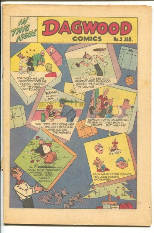 Dagwood #3 1951-Harvey-Chic Young-Blondie-Popeye-Little Iodine-Capt Tootsie-R...