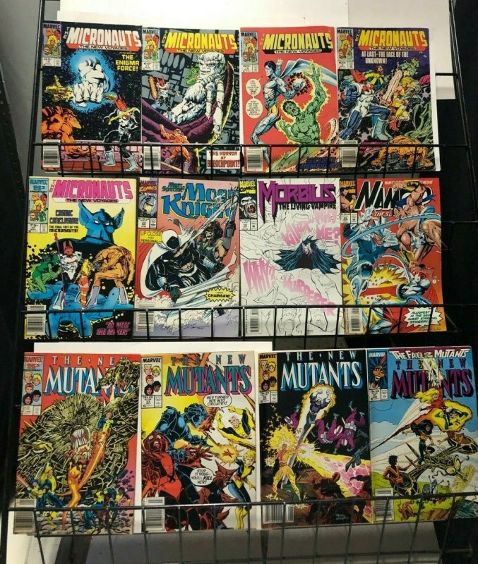 NEWSSTAND MARVEL ASSORTMENT - 95 assorted, mostly 1988-1992, FINE of better