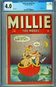 Millie The Model-#18 CGC 4.0 1949-Marvel-Good Girl Art- 3753776015