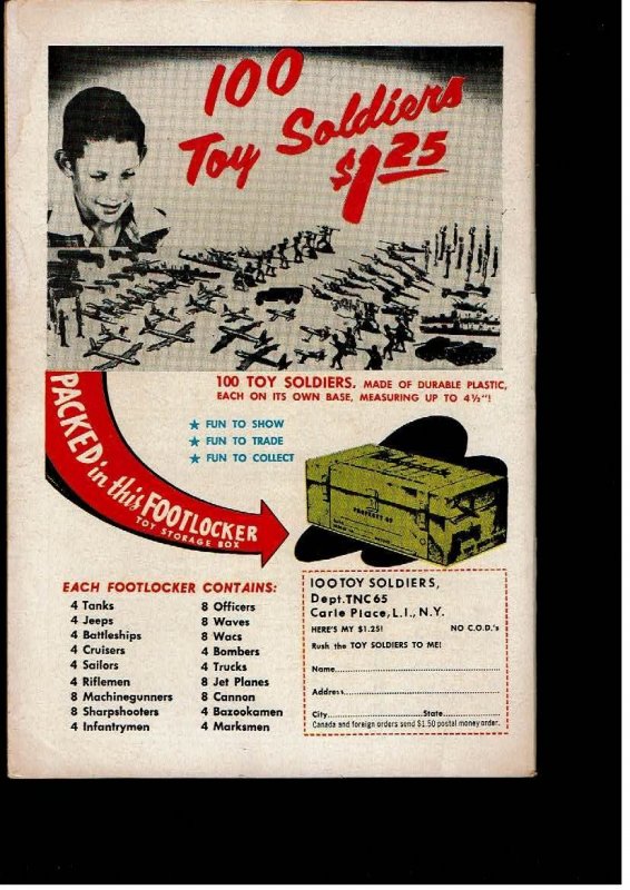 Fox and the Crow #80 (1963)GD/VG*Tear Back Cover*