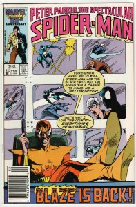 Spectacular Spider-Man #123 (Marvel, 1987) FN