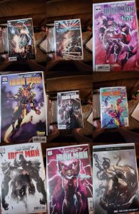 Lot of 9 Comics (See Description) Iron Man