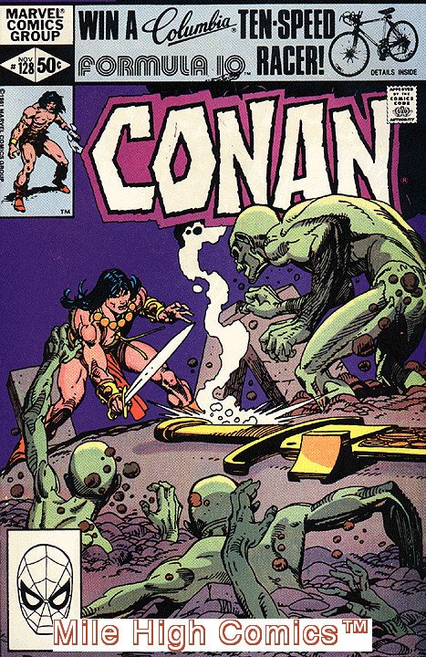 CONAN  (1970 Series)  (CONAN THE BARBARIAN) (MARVEL) #128 Near Mint Comics Book