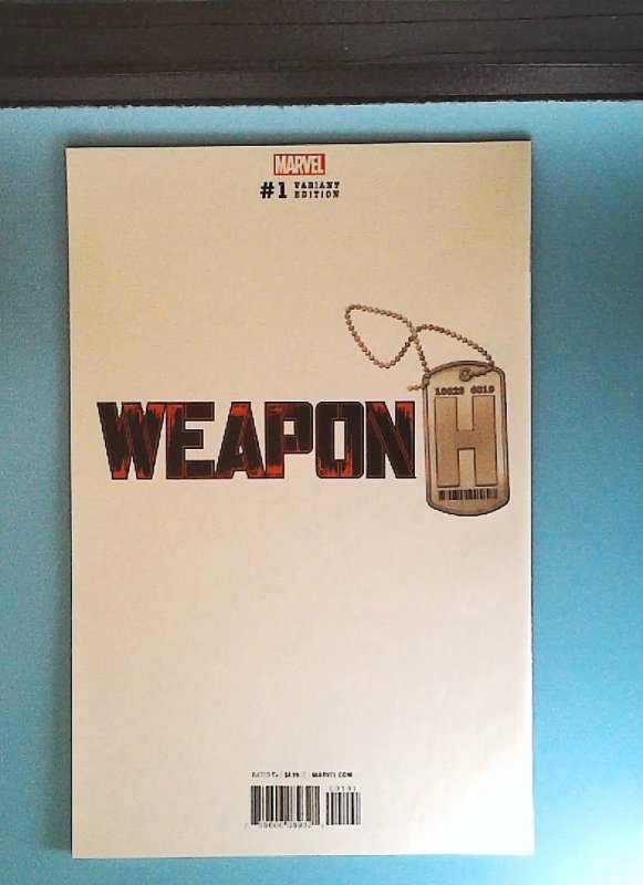 Weapon H #1, NM Variant Edition, Marvel