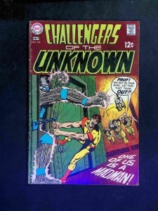 Challengers Of The Unknown #68  DC Comics 1969 GD/VG