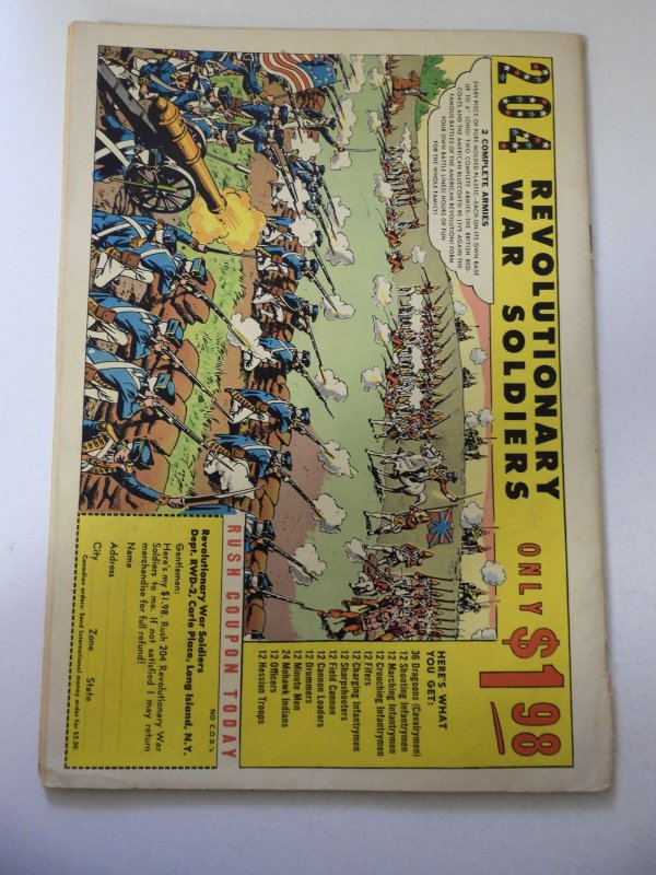 Uncle Scrooge #36 (1961) GD/VG Condition 1 Spine Split, 3/4 tear fc