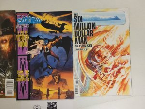 3 Valliant Comics #3 Six Million Dollar Man + #1 1 Shadowman 20 TJ29