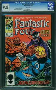 Fantastic Four #266 (1984) CGC 9.8 NM/MT