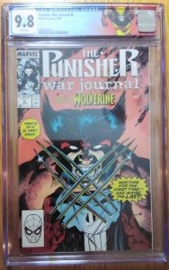 The Punisher War Journal #6 Wolverine (1989) CGC 9.8