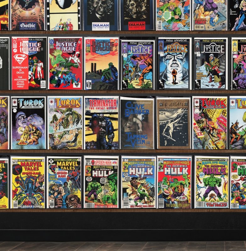 Huge Lot 150+ Comics with Marvel Super Heroes, Marvel Tales & More!