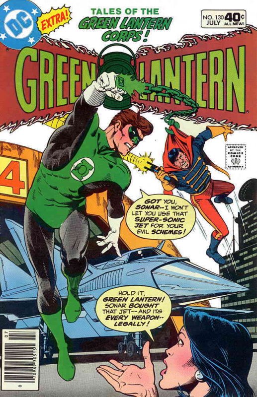 Green Lantern (2nd Series) #130 FN ; DC | July 1980 Sonar Brian Bolland