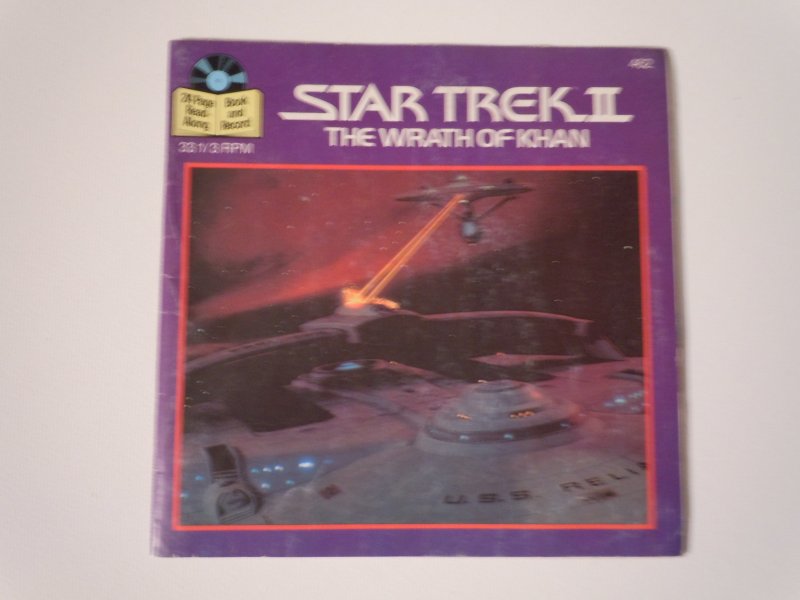 Star Trek II The Wrath of Khan Read Along Book And Record(1985)