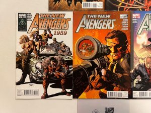 5 The New Avengers Marvel Comic Books # 8 9 10 11 12 Spiderman Thor 33 JS35