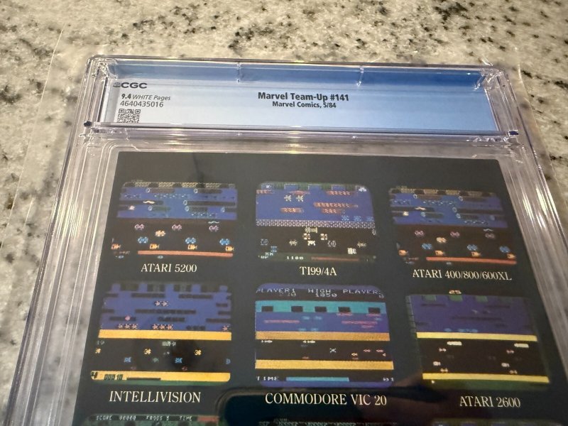 Marvel Team-Up # 141 CGC Graded 9.4 Marvel Comic Book 1st Black Costume JH19