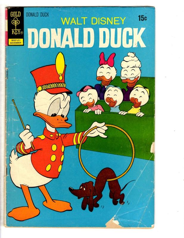 5 Walt Disney Donald Duck Gold Key Comic Books # 115 126 133 146 158 MS13