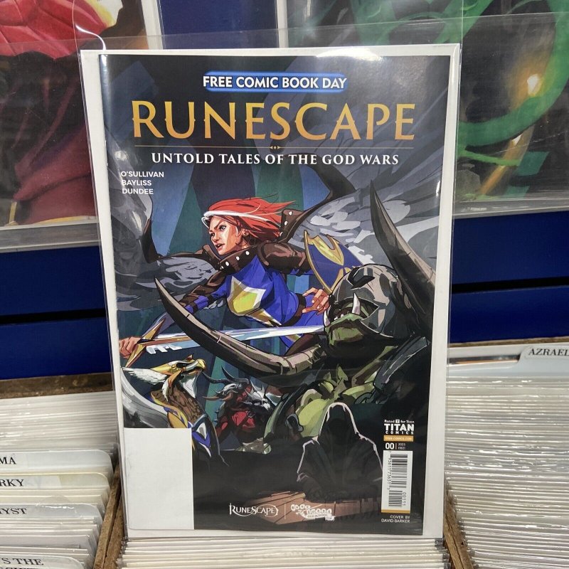 Runescape Untold Tales of the God Wars - FCBD 2023 NO STAMPS OR DECALS -  1st App