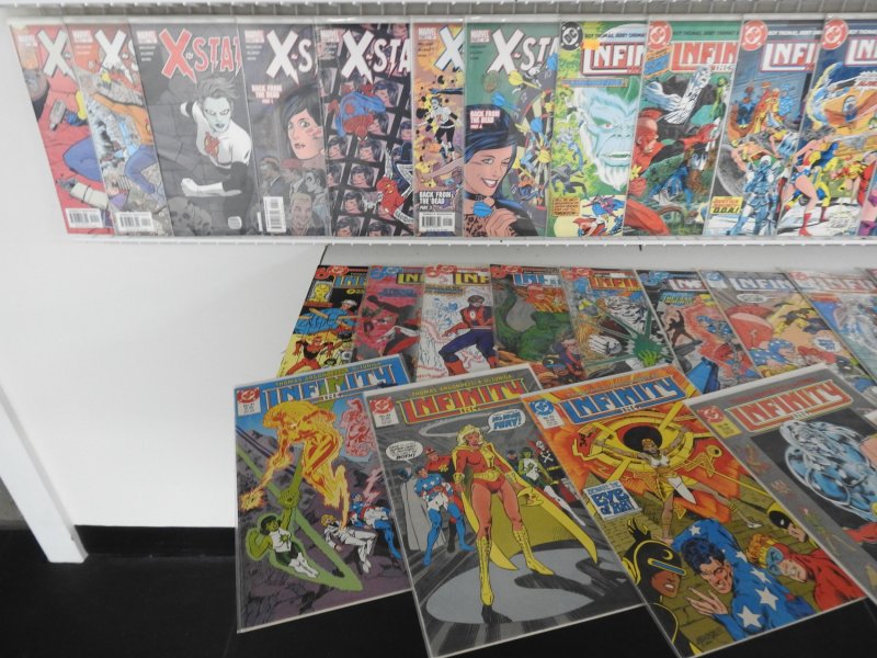 Huge Lot of 130+ Comics W/ Hulk, Spiderman, Infinity Avg. VF- Condition!