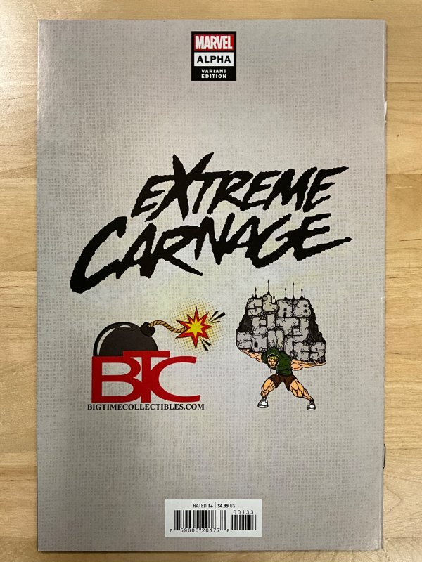 Extreme Carnage Alpha Quah Cover B (2021)