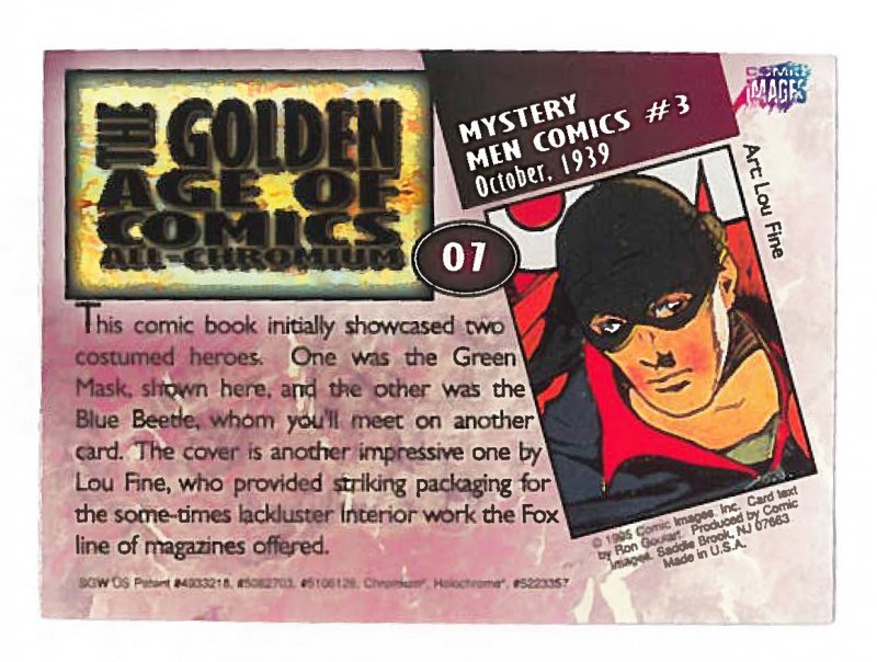 1995 Golden Age of Comics #1-90 Chromium set NM/MT