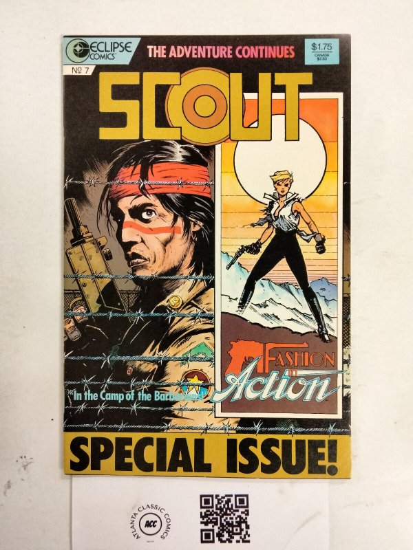 Scout #7 NM Eclipse Comic Books Timothy Truman Fashion In Action 25 HH37