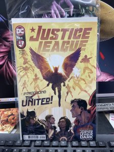 JUSTICE LEAGUE #64 (DC 2021) 1st App THE UNITED ORDER! 1st Print Main Cover