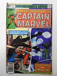 Marvel Spotlight #4 (1980) GD/VG Condition moisture stain