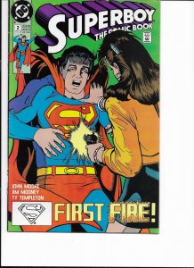 Superboy #2 Direct Edition (1990)