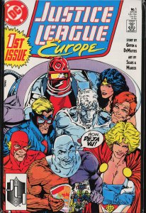 Justice League Europe #1 Direct Edition (1989) Justice League [Key Issue]