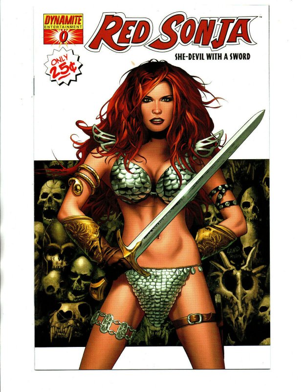 Red Sonja She Devil with Sword #0 - White Cover - Dynamite - 2005 - (-NM)