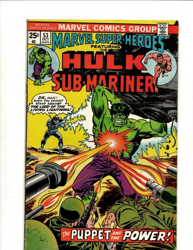 12 Comics Incredible Hulk #53 67 68 69 70 74 75 76 82 88 93, F4 #67 69 74 J344