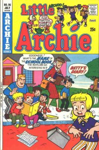 Little Archie #96 GD ; Archie | low grade comic July 1975 Sabrina