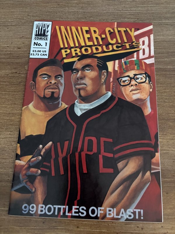 Inner-City Products # 1 VF Hype Comics Comic Book 99 Bottles Of Blast 12 J443