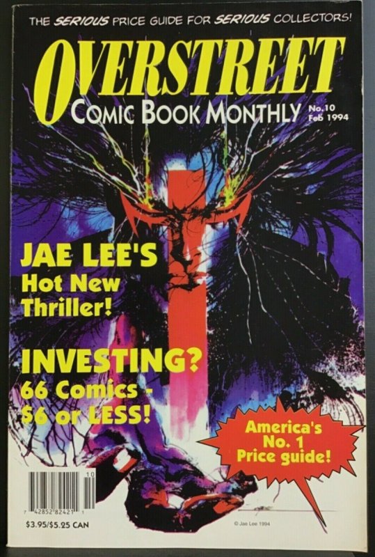 Overstreet's Comic Book Marketplace Monthly #10 - CBM - February 1994 742852824211